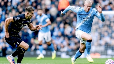 מנצ'סטר סיטי - לידס יונייטד: ארלינג האלאנד נחוש להבקיע את השער ה-100