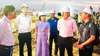 Lancement du concours d'émulation « 20 jours pour terminer » du projet Composant 2, projet de l'aéroport de Long Thanh