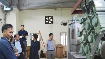 Japán iszapréselési technológia átadása a Chua Cau - Hoi An szennyvíztisztító telepnek