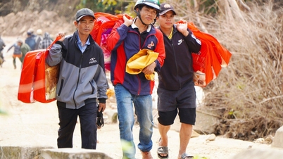 پھو مو کے لوگوں سے امدادی سامان وصول کرنے میں دشواری