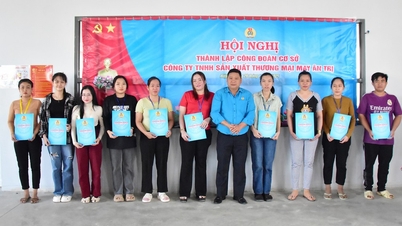 Ίδρυση του Συνδικάτου της An Tri Garment Production and Trading Company Limited