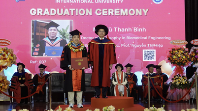 ہو چی منہ سٹی انٹرنیشنل یونیورسٹی کا 2025 گریجویشن سیزن ریکارڈ کریں۔