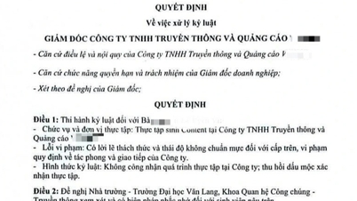 Ante la impactante decisión de la empresa de “prohibir” a una pasante, ¿qué dijo la escuela?