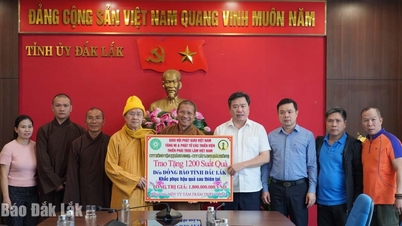Vietnam'daki Truc Lam Zen mezhebinden 1.200 destek hediyesi alındı