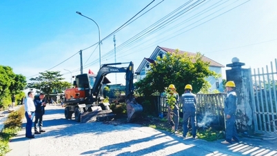 Hai Ninh község: Megkezdődött egy sor alapvető infrastrukturális munka korszerűsítése az emberek életének és a termelésnek a szolgálatában.