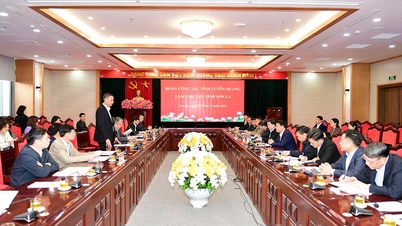 هیئت نمایندگی استان توین کوانگ از سون لا بازدید و در آنجا فعالیت کرد