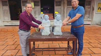 Den spännande resan för att hitta två forntida gudstatyer