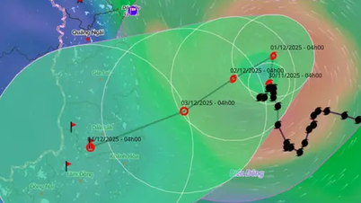 暴風雨15号は2度方向を変え、中部地域に直行し、大雨をもたらした。