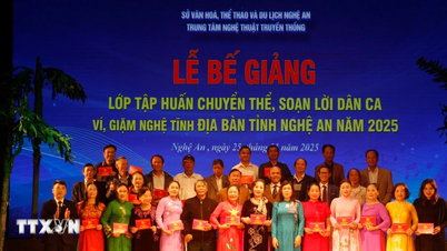 "Új szellő" a Nghe Tinh népdalokhoz