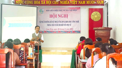 60 امرأة تم تدريبهن على تقنيات تربية الماشية الآمنة