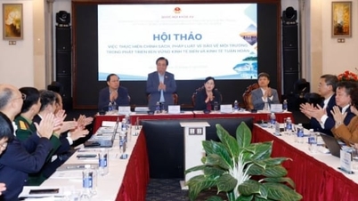 การพัฒนาเศรษฐกิจต้องดำเนินไปควบคู่กับการปกป้องสิ่งแวดล้อมทางทะเล