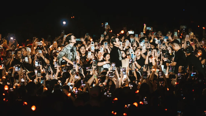 ຜູ້ຊົມທີ່ເຂົ້າຮ່ວມ “Soobin Live Concert” ໄດ້ບໍລິຈາກເງິນກວ່າ 1,2 ຕື້ດົ່ງເພື່ອໜູນຊ່ວຍຜູ້ປະສົບໄພນໍ້າຖ້ວມ