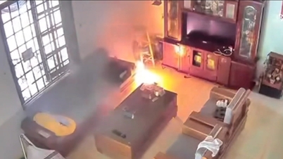 Ein Clip, der letzte Woche gezeigt wurde, zeigte einen „explodierenden und mitten im Haus brennenden Ventilator“.