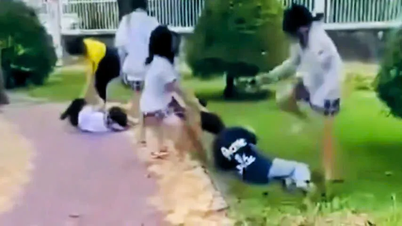 Policie prověřuje případ bití dvou studentek skupinou lidí