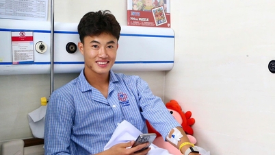 نگوین ون ترونگ، هافبک زیر ۲۳ سال ویتنام، پس از عمل جراحی صحبت‌های احساسی‌ای انجام داد.