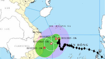 Advarsel om høye bølger i farvannene i Khanh Hoa-provinsen