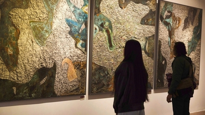 Lukisan Dinh Phong menyentuh hati seniman Thanh Chuong.