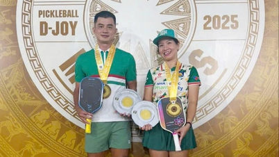'Vua lưới' Quốc Khánh lên ngôi vô địch Pickleball D-Joy VietNam Master Cup 2025