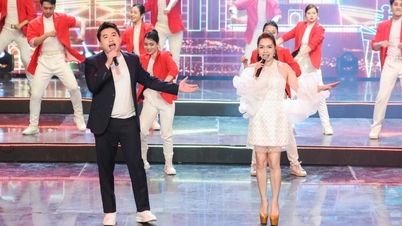 Nguyen Ngoc Anh zpívá duet se svým manželem na VTV