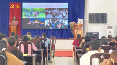 푸옥빈(Phuoc Vinh) 지역 주민들에게 A1급 오토바이 운전면허증의 선전, 교육, 시험 및 발급