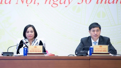 La vicepresidenta de la Asamblea Nacional, Nguyen Thi Thanh, asistió a la conferencia para resumir el trabajo del XV período del Comité de Trabajo de la Delegación.