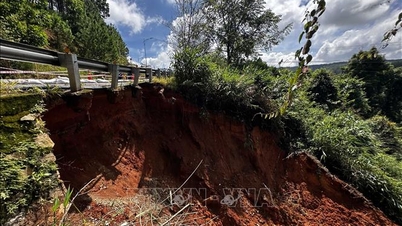 Alerte aux crues soudaines et aux glissements de terrain dans certaines zones de la province de Lam Dong
