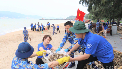 Gençler doğal afetlerin sonuçlarının üstesinden gelmeye katkıda bulunuyor