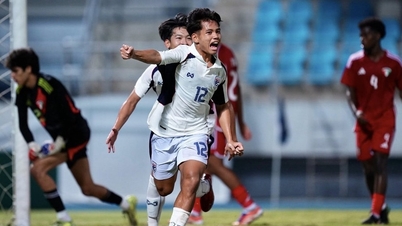U17 Thailand squeezed through the narrow door, got a ticket to the U17 Asian Finals