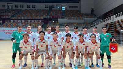 Echipa feminină de futsal a Vietnamului a egalat cu China
