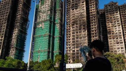 ขอแสดงความเสียใจต่อความเสียหายจากเหตุเพลิงไหม้อพาร์ตเมนต์ในฮ่องกง (ประเทศจีน)