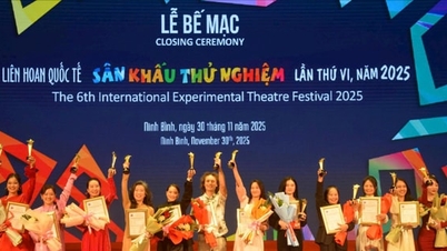 فازت مسرحيتا "الرجل ذو الصنادل المطاطية" و"أي ليلة هي الليلة" بجائزة التميز في مهرجان المسرح التجريبي الدولي لعام 2025