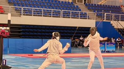 فريق المبارزة الفيتنامي يتدرب في كوريا استعدادًا لدورة ألعاب جنوب شرق آسيا 33