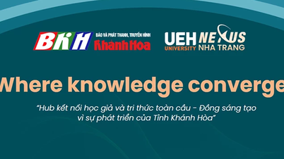 UEH lanza la página "Donde converge el conocimiento" en el periódico Khanh Hoa y en radio y televisión.