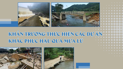 Melaksanakan projek dengan segera untuk mengatasi akibat banjir dan hujan