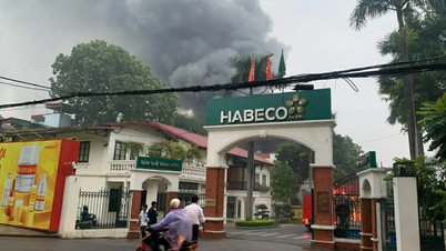 हनोई बीयर फैक्ट्री में आग