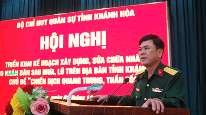 Bộ Chỉ huy Quân sự tỉnh Khánh Hòa triển khai xây dựng, sửa chữa nhà ở cho người dân vùng lũ