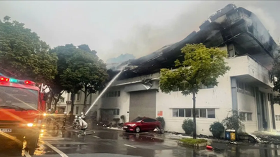 Premières informations concernant l'incendie de la brasserie Hanoi