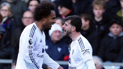A pesar de recibir un gol por "no estar al día con las reglas", el MU protagonizó una remontada espectacular para vencer al Crystal Palace.