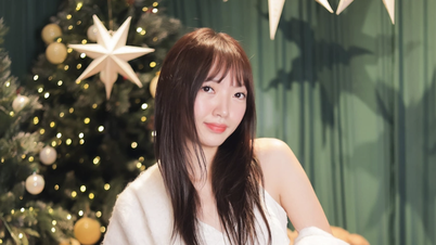 クリスマスシーズンに向けてハノイの女の子たちが美しく「着飾る」