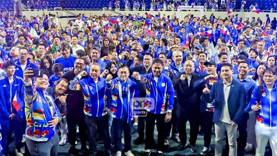 Filipiny wysyłają 1600 osób na Igrzyska Azji Południowo-Wschodniej 33, każda osoba otrzymuje co najmniej 11 milionów VND