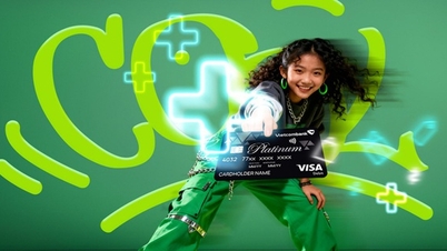 “Desliza y añade: vive con total tranquilidad” y recibe hasta 3,5 millones de VND al abrir una tarjeta Visa de Vietcombank.