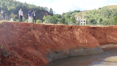 Quang Ngai: Návrh na naléhavé investice do hráze, která by zabránila sesuvům půdy na řece Dak Bla