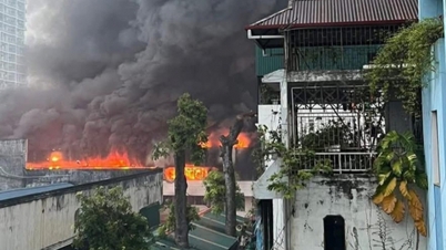 হোয়াং হোয়া থাম স্ট্রিটের হ্যাবেকো হ্যানয় ব্রুয়ারিতে আগুনের বিবরণ