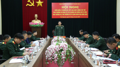 El Comité Permanente del Comité del Partido de la Región Militar 1 revisa, evalúa y clasifica la calidad en 2025