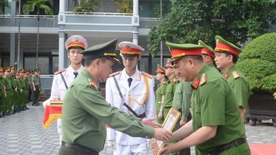 Багато колективів та окремих осіб поліції міста Дананг були відзначені похвалами та нагороджені.