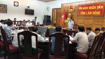 Lam Dong mempercepatkan pembersihan tapak untuk laluan kereta api berkelajuan tinggi