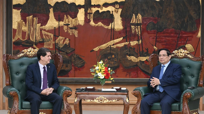 [Foto] Premiärminister Pham Minh Chinh tar emot presidenten för Kubas latinamerikanska nyhetsbyrå