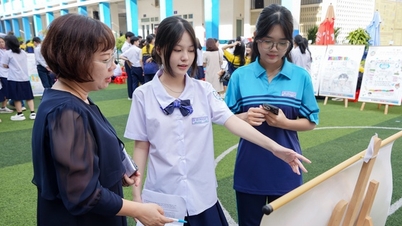 مدينة هوشي منه: أحدث الملاحظات حول مسابقة العلوم والتكنولوجيا على مستوى المدينة للطلاب في جميع المناطق الثلاث