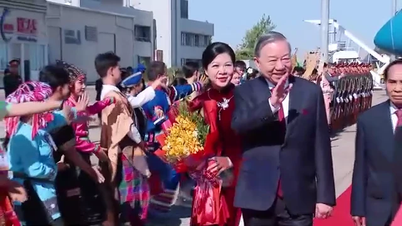 El Secretario General To Lam inicia una visita de Estado a Laos