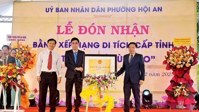 Le quartier de Hoi An reçoit un certificat provincial de classement de monument pour une relique de la prison de Faifo